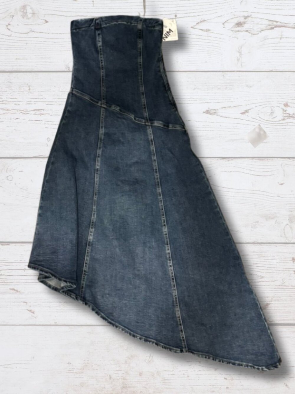 Dynamite Denim Strapless Dress – Women’s XXS – NWT ($79.95) - Picture 2 of 4